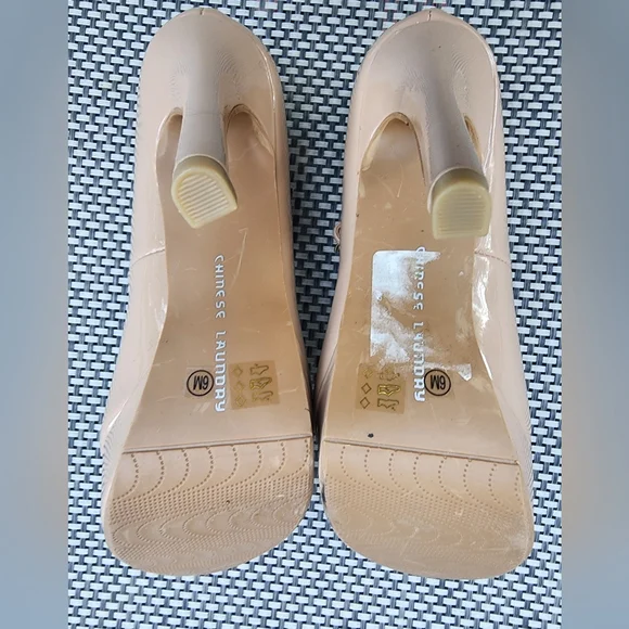 CHINESE LAUNDRY PLATFORM STILETTOS SZ 6M - Picture 8 of 12